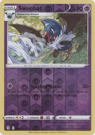 Evolving Skies Swoobat #69/203 reverse holo